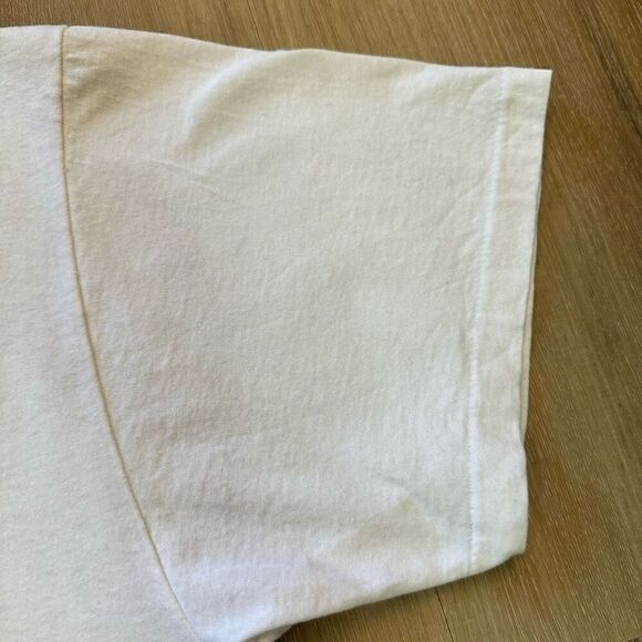 Vintage 1995 Bryan Adams Concert Graphic White T Shirt Size XL USA Single Stitch - Picture 5 of 6